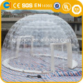 New design inflatable air closure clear dome tent, inflatable transparent tent, inflatable bubble tent